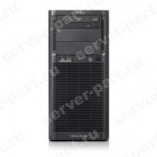 Сервер HP ML150G6 Intel Xeon E5504 Quad Core 2Ghz/ DualS1366/ i5500/ 2Gb(48Gb) DDRIII/ Video / 2LAN1000/ P410/ZM/ 4SAS/SATA LFF/ no HDD/ ATX 460W Tower(466132-B21)