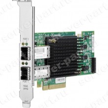 Сетевой Адаптер HP (Emulex) Dual Port 10GbE Server Adapter 2xSFP+ 2x10Гбит/сек Fibre Channel HBA LP PCI-E8x(BK835-63002)
