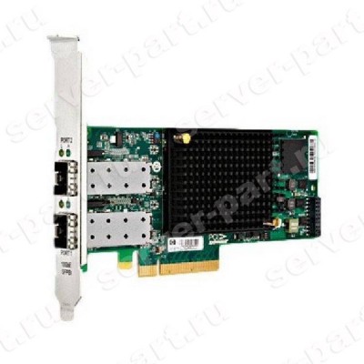 Сетевой Адаптер HP StorageWorks FCA 82E (Emulex) 2x8Гбит/сек Dual Port 2xSFP+ Fibre Channel HBA LP PCI-E8x 2.0(AJ763-63001) (ХПЕ) Сетевой Адаптер HP StorageWorks FCA 82E (Emulex) 2x8Гбит/сек Dual Port 2xSFP+ Fibre Channel HBA LP PCI-E8x 2.0(AJ763-63001) (ХПЕ)