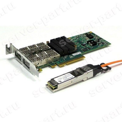 Сетевой Адаптер HP Dual Port Infiniband FDR/Ethernet 10Gb/40Gb Adapter 40Gb/s 4X QDR CX-2 HCA FDR/EN PCI-E8x(656089-001) (ХПЕ) Сетевой Адаптер HP Dual Port Infiniband FDR/Ethernet 10Gb/40Gb Adapter 40Gb/s 4X QDR CX-2 HCA FDR/EN PCI-E8x(656089-001) (ХПЕ)