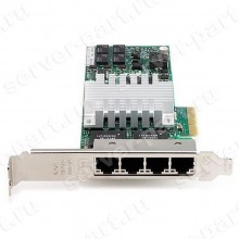 Сетевая Карта HP PCI Express Quad Port Gigabit Server Adapter (Intel) i82580 4x1Гбит/сек 4xRJ45 LP PCI-E4x(I340-T4)