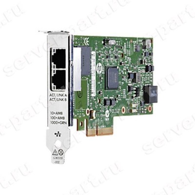Сетевая Карта HP PCI Express Dual Port Gigabit Server Adapter (Intel) NH135CAM4 2x1Гбит/сек 2xRJ45 LP PCI-E4x 2.0 For DL165G7 DL580G7 DL980G7 Gen8 Servers(656241-001) (ХПЕ) Сетевая Карта HP PCI Express Dual Port Gigabit Server Adapter (Intel) NH135CAM4 2x1Гбит/сек 2xRJ45 LP PCI-E4x 2.0 For DL165G7 DL580G7 DL980G7 Gen8 Servers(656241-001) (ХПЕ)