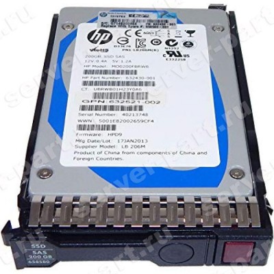 Твердотелый Накопитель SSD SAS HP (SanDisk) Pliant Lightning 200Gb U600 MLC 6G SAS 2,5" For Gen5 Gen6 Gen7 Gen8 Gen9 Gen10(MO0200FBRWB) (ХПЕ) Твердотелый Накопитель SSD SAS HP (SanDisk) Pliant Lightning 200Gb U600 MLC 6G SAS 2,5" For Gen5 Gen6 Gen7 Gen8 Gen9 Gen10(MO0200FBRWB) (ХПЕ)