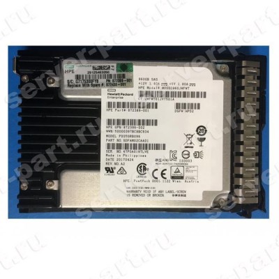 Твердотелый Накопитель SSD SAS HP (Toshiba) 960Gb 12G MLC SAS 2,5" For Proliant Gen8 Gen9 Gen10 P2000 G3 MSA2052 MSA2050 MSA2042 MSA2040 MSA2000 MSA1050 MSA1040 D2700(875682-001) (ХПЕ) Твердотелый Накопитель SSD SAS HP (Toshiba) 960Gb 12G MLC SAS 2,5" For Proliant Gen8 Gen9 Gen10 P2000 G3 MSA2052 MSA2050 MSA2042 MSA2040 MSA2000 MSA1050 MSA1040 D2700(875682-001) (ХПЕ)