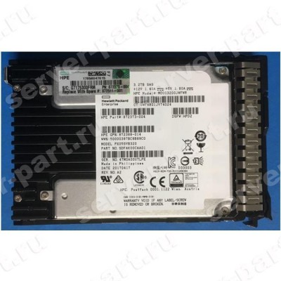 Твердотелый Накопитель SSD SAS HP MO003200JWFWR (Toshiba) 3.2Tb U1200 12G SAS 2,5" For P2000 G3 MSA2052 MSA2050 MSA2042 MSA2040 MSA2000 MSA1050 MSA1040 D2700 Proliant Gen8 Gen9 Gen10(MO003200JWFWR) (ХПЕ) Твердотелый Накопитель SSD SAS HP MO003200JWFWR (Toshiba) 3.2Tb U1200 12G SAS 2,5" For P2000 G3 MSA2052 MSA2050 MSA2042 MSA2040 MSA2000 MSA1050 MSA1040 D2700 Proliant Gen8 Gen9 Gen10(MO003200JWFWR) (ХПЕ)