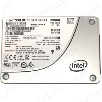 Твердотелый Накопитель SSD HP (Intel) SSD DC S3510 Series SSDSC2BB800G601 800Gb TRIM MLC 6G SATAIII 2,5" 7mm For Gen7 Gen8 Gen9 Gen10(718299-001) (ХПЕ) Твердотелый Накопитель SSD HP (Intel) SSD DC S3510 Series SSDSC2BB800G601 800Gb TRIM MLC 6G SATAIII 2,5" 7mm For Gen7 Gen8 Gen9 Gen10(718299-001) (ХПЕ)
