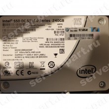 Твердотелый Накопитель SSD HP (Intel) SSD DC S3510 Series SSDSC2BB240G601 240Gb TRIM MLC 6G SATAIII 2,5" 7mm For Gen7 Gen8 Gen9 Gen10(VK0240GEYJQ)