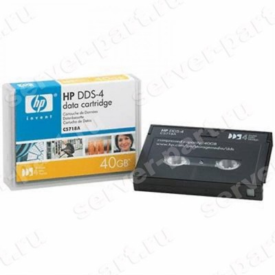 Картридж для стримера HP DDS4 40Gb 150m(C5718A) (ХПЕ) Картридж для стримера HP DDS4 40Gb 150m(C5718A) (ХПЕ)