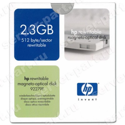Магнитооптический диск HP 2,3Gb 512bps 4x RW(92279F) (ХПЕ) Магнитооптический диск HP 2,3Gb 512bps 4x RW(92279F) (ХПЕ)