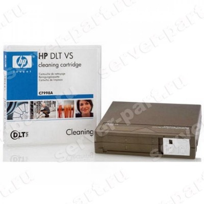 Картридж чистящий для стримера HP C7998A DLT VS VS80(C7998A) (ХПЕ) Картридж чистящий для стримера HP C7998A DLT VS VS80(C7998A) (ХПЕ)