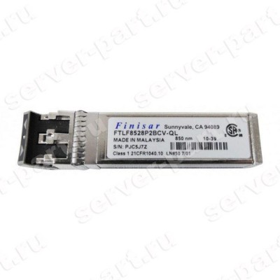 Transceiver SFP+ HP (Finisar) 10Gbps Short Range SR 850nm 500m Pluggable miniGBIC FC8x For 3PAR QR630A QR610A(FTLX8571D3BCL-H2) (ХПЕ) Transceiver SFP+ HP (Finisar) 10Gbps Short Range SR 850nm 500m Pluggable miniGBIC FC8x For 3PAR QR630A QR610A(FTLX8571D3BCL-H2) (ХПЕ)