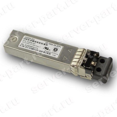 Transceiver SFP+ HP 10GbE SR B-series CEE (Finisar) 10Gbps Short Range SR 850nm 500m Pluggable miniGBIC FC8x(5697-8136) (ХПЕ) Transceiver SFP+ HP 10GbE SR B-series CEE (Finisar) 10Gbps Short Range SR 850nm 500m Pluggable miniGBIC FC8x(5697-8136) (ХПЕ)