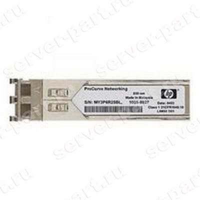 Transceiver SFP HP X160 2.5G 2.5Gbps Short Range Single Mode 1310nm 15km Pluggable miniGBIC LC(JD085A) (ХПЕ) Transceiver SFP HP X160 2.5G 2.5Gbps Short Range Single Mode 1310nm 15km Pluggable miniGBIC LC(JD085A) (ХПЕ)