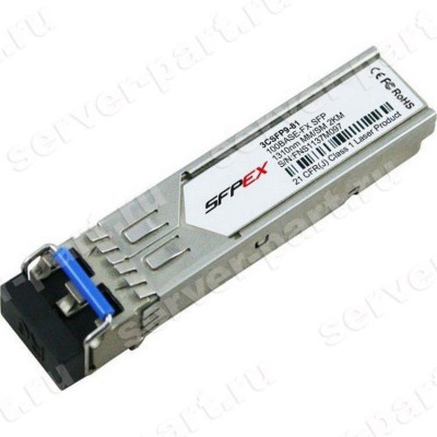 Transceiver SFP HP X124 (3Com) (Finisar) 1Gbps 1000Base-LX Single-Mode Multi-Mode Pluggable miniGBIC LC(FTRJ1319P1BTL-3C) (ХПЕ) Transceiver SFP HP X124 (3Com) (Finisar) 1Gbps 1000Base-LX Single-Mode Multi-Mode Pluggable miniGBIC LC(FTRJ1319P1BTL-3C) (ХПЕ)